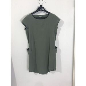T by Talbots army green dress size S……704